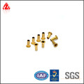 Custom top quality brass tubular rivet